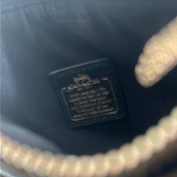 Coach Metallic Gold Crossbody Bag - Picture 3 of 4